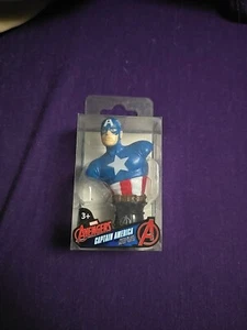 Avengers captain America paperweight Topper Plastic Case Toy Figuire 1/50 Scale - Picture 1 of 6