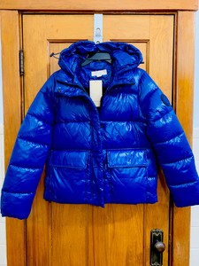 blue michael kors jacket