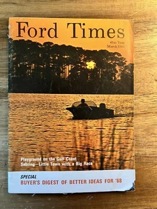 Ford Times - Ford Motor Company Magazine 1968 March - Bagged & Boarded - Imagen 1 de 9