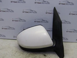 MAZDA 2 2007-2014 DOOR WING MIRROR ELECTRIC POWER FOLDING (DRIVER SIDE) IN WHITE - Picture 1 of 6