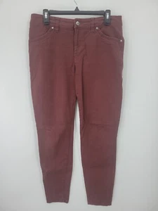 Pantalones Kuhl para mujer 10 granates ajuste cónico cinco bolsillos exterior montaña informales - Imagen 1 de 10