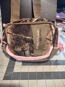 Fieldline Pro Series Fanny Pack: Pink & Camouflage Adjustable Waist Belt. - Picture 1 of 8