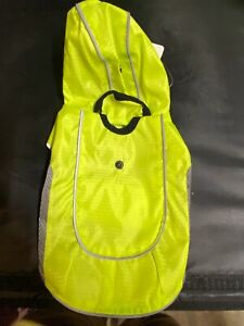 Raincoat Reflective yellow xsmall BENEFITS DOG RESCUE