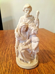 VINTAGE ITALIENISCHE HANDGESCHNITZTE FIGUR CHRISTENTUM RELIGIÖS 18cm HOCH - Bild 1 von 3