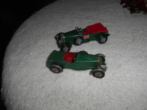 2 x 4.5 1929 Bentley Lesney models. ex collection. one older than the other. - Picture 1 of 5