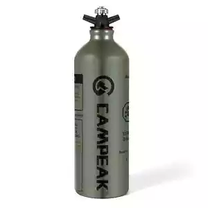 1L Portable Liquid Fuel Bottle Aluminum Gasoline Kerosene Alcohol Spare Storage - Picture 1 of 6