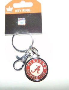 Alabama Crimson Tide Heavyweight Key Chain/Key Ring College Football Heavy Duty - Picture 1 of 3