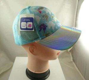 Unicorn color change with sun Baseball hat ball cap light aqua teal color - Picture 1 of 11