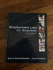 Employment Law for Business by Hartman and Bennett-Alexander, 8th ed - Picture 1 of 4