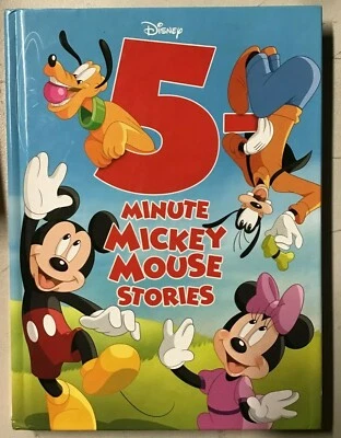Disney 5-Minute Mickey Mouse Stories Harcover - NEW - Imagem 1 de 2
