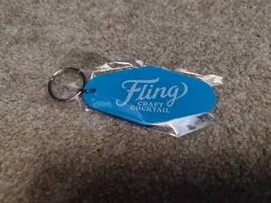 Fling Craft Cocktails Boulevard Beverage Co Keychain Hotel Key - Picture 1 of 3