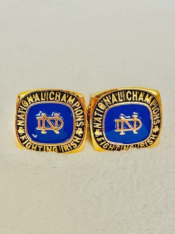 2 PCS Notre Dame Championship Display fan Ring, US SHIP 1929/30 Cover