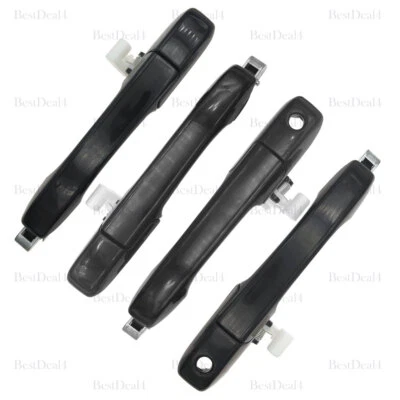 Exterior Door Handle Set of 4 Front and Rear For 2002-2006 Honda CR-V Foto 1 de 4