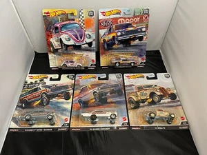 Hot Wheels Premium Drag Strip Demons Car Culture 1:64 Diecast Set Of 5 2023 - Picture 1 of 7