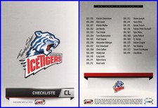 LED Playercards * Thomas Sabo Ice Tigers Team Set * 2011-12 Season * 11-12