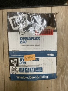 12 Pack Dap 18300 DYNAFLEX 230 Premium Indoor/Outdoor Sealant - White 10.1-oz... - Picture 1 of 2