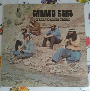 Canned Heat - Live At Topanga Corral Records Canadian import vinyl LP Ajax 3364 - Picture 1 of 10