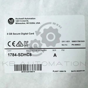 Allen-Bradley 1784-SDHC8 8 GB Secure Digital Card - Picture 1 of 1