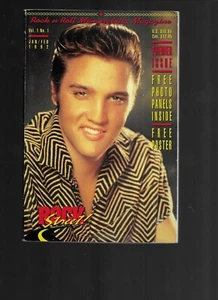 ELVIS PRESLEY COVER BOY ON THE 1992 PREMIERE ISSUE OF ROCK STREET MAGAZINE - Picture 1 of 3