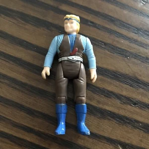 DINO RIDERS 1987 Action Figure Tyco Headband Blue Eyes Blonde Hair - Picture 1 of 4