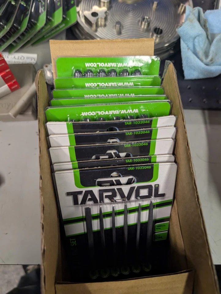 LOT Of Three Tarvol 6 Piece Needle File Set Lot Of  Three 6 Piece Sets - Image 1 of 1