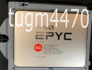 AMD epyc 7y43 =AMD epyc 7543CPU processor 2.55ghz 48 core 256mb 280w sp3 - Picture 1 of 1