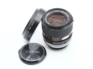 RARE Canon FD 35mm f/2 S.S.C SSC Concave Version III + Hood - Beautiful !! - Picture 1 of 8