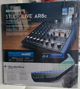 PRESONUS StudioLive SLM AR8C 8 Channel Mixer 8 In/4 Out USB Recording Interface - Picture 1 of 8