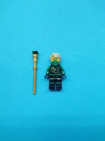 Lego Ninjago Minifigure Lloyd - Skybound, Hair Staff Bandana 70593!