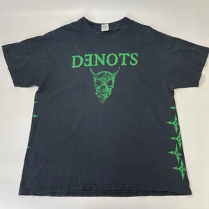 Camiseta Denots Band Metalcore Camiseta Desteñida - X GRANDE - Imagen 1 de 12