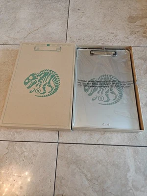 Hidden NY x Asics Document Holder Clipboard Aluminum Fossil Limited Edition New - Image 1 of 4