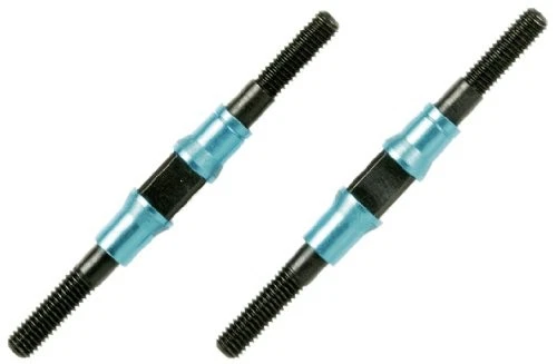 Tamiya RC Parts HOP-UP OPTIONS 3x42mm Hard Turnbuckle Shaft 2 pcs 194836 - Image 1 of 1