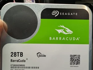 Seagate BarraCuda ST28000DM000 28TB 7200 RPM Internal Hard Drive - Picture 1 of 6