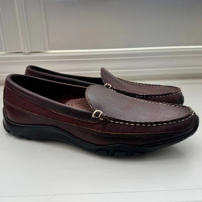 Мужские мокасины для вождения Allen Edmonds валун кожа размер 10,5 B темно-коричневые - Изображение 1 из 4