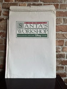 Disney Store Christmas lithograph set Santa’s Workshop limited edition prints - Picture 1 of 13