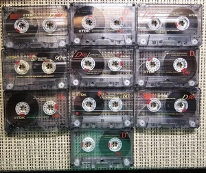 10x TDK D 60/90 *Unbeschriftet* neuere Version Leerkassetten Tape - Bild 1 von 3