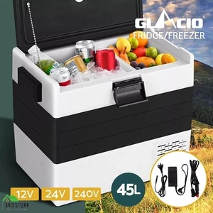 Glacio 45L Portable Fridge Freezer Camping Cooler 12V/24V/240V Caravan Car - Picture 1 of 12