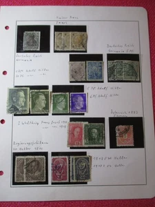 Deutsches Reich / Kaiser Franz / Adolf Hitler 1 RM /30PF/5PF/6PF 5 Kreuzer 1883 - Bild 1 von 11