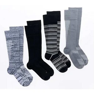 Tommie Copper Unisex Set of 4 UltraTemp & Ultraguard OTC Socks LARGE (7171) - Picture 1 of 6