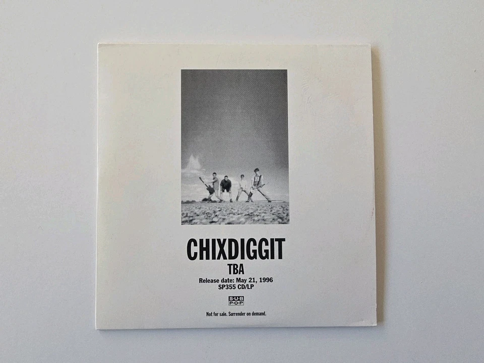 Chixdiggit - TBA Album CD (Sub Pop – SP355 1996) In-store play copy Chixdiggit! - Bild 1 von 4