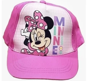 Sombrero ajustable Disney Minnie Mouse rosa niñas jóvenes - Imagen 1 de 3