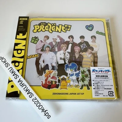 ZEROBASEONE PREZENT Limited Anime Edition CD Pokemon Theme Song Japan 1st EP Foto 1 de 4