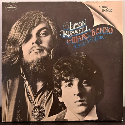 LEON RUSSELL & MARC BENNO - Look Inside Asylum Choir - 12" Vinyl Record LP - VG+ - Image 1 of 4