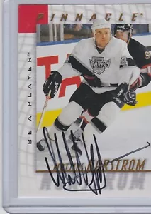 1997-98 BE A PLAYER MATTIAS NORSTROM AUTOGRAPH AUTO BAP PINNACLE 38 KINGS - Picture 1 of 1