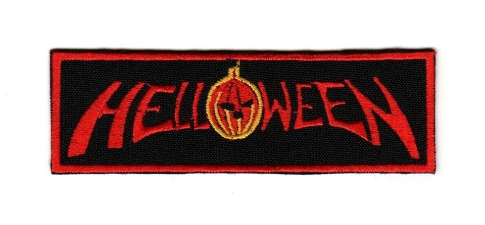 Helloween Sew-on Patch | Pumpkin German Power Metal Speed Metal Music Band Logo - Image 1 of 1