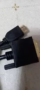 2M HDMI to DVI Cable DVI-D Dual Link HDMI Video Adapter Lead for PC TV PS4 Xbox - Picture 1 of 1