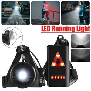 Waterproof Night Running Lights LED Chest Light Safety Warning Lamp Reflective - Picture 1 of 9