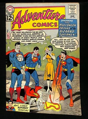Adventure Comics #294 FN+ 6.5 JFK Bizarro Marilyn Monroe Superman! DC Comics - image 1 of 2