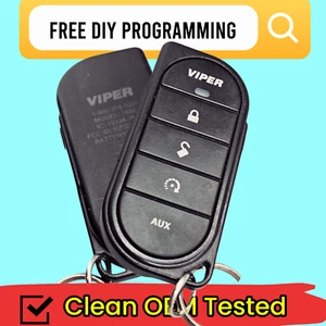 Clean Viper 7656V Remote Control Key Fob 5-Button 1-Way Transmitter EZSDEI7656 - Picture 1 of 6