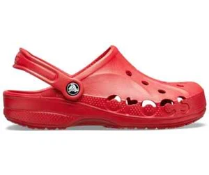 Crocs Men's and Women's Shoes Baya Clogs, Slip On Shoes, Pepper Red US M7/W9 - Picture 1 of 8